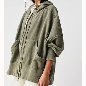 We the free camden zip up hoodie